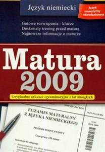 Obrazek Matura 2009 Język niemiecki Oryginalne arkusze egzaminacyjne