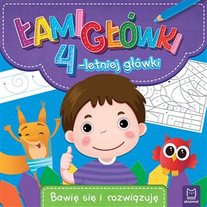 Picture of Łamigłówki 4-letniej główki. Bawię się i rozwiązuję
