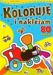 Picture of Koloruję i naklejam 3 80 naklejek