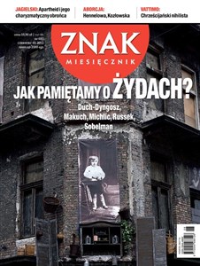 Picture of Znak 685 6/2012 Jak pamiętamy o Żydach