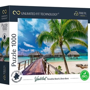 Obrazek Puzzle 1000 Paradise Beach Bora-Bora