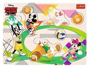 Picture of Puzzle medium drewniane - Mickey & Friends TREFL