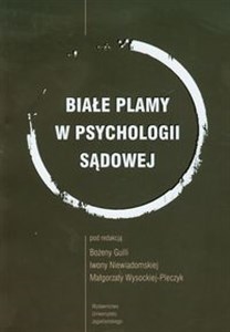 Obrazek Białe plamy w psychologii sądowej