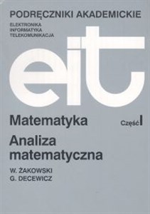 Obrazek Matematyka cz.I Analiza matematyczna /WNT/