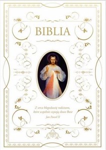 Obrazek Biblia dowowa z obwolutą Jezus Miłosierny