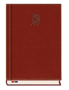 Picture of Terminarz 2026 dzienny Senator A5 brązowy