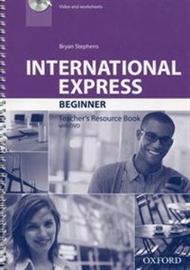 Obrazek International Express Beginner Teacher's resource book with DVD
