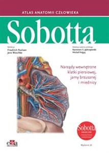 Picture of Atlas anatomii człowieka Sobotta. Angielskie mianownictwo. Tom 2. Narządy wewnętrzne klatki piersiowej, jamy