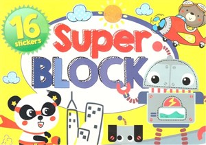 Picture of Super block boy + 16 naklejek