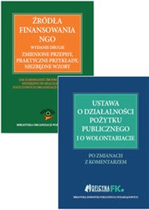 Picture of Źródła finansowania NGO / Ustawa o działalności pożytku publicznego i o wolontariacie pakiet