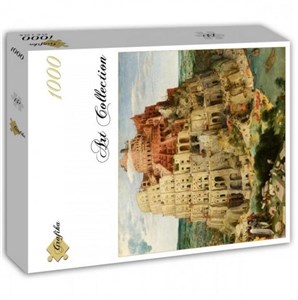 Obrazek Puzzle 1000 Wieża Babel, Brueghel Pieter