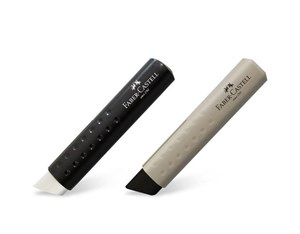 Picture of Gumka PVC-Free biała/czarna (24szt) FABER CASTELL