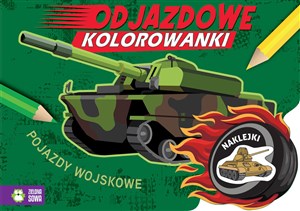 Obrazek Odjazdowe kolorowanki Pojazdy wojskowe