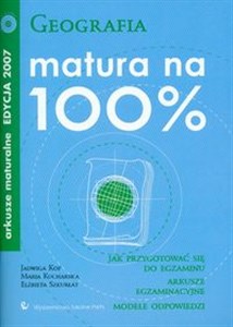 Obrazek Matura na 100% Geografia z płytą CD Arkusze maturalne edycja 2007