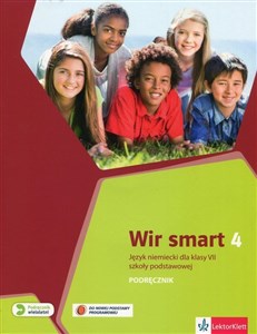 Picture of Wir Smart Język niemiecki 4 Podręcznik dla klasy VII z płytą CD Szkoła podstawowa
