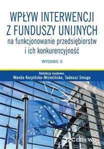 Obrazek Wpływ interwencji z funduszy unijnych na funkcjonowanie przedsiębiorstw i ich konkurencyjność