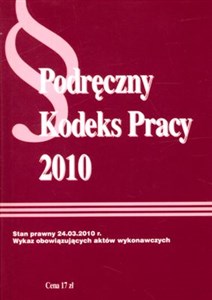 Obrazek Podręczny kodeks pracy 2010