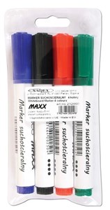 Obrazek Marker suchościeralny Maxx 4 kolory