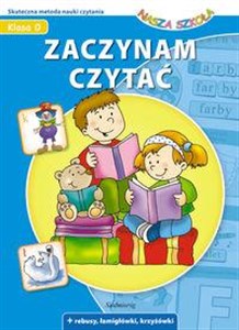 Picture of Zaczynam czytać Nasza Szkoła rebusy, łamigłówki, krzyżowski. Od lat 5