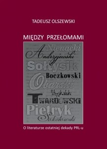 Picture of Między przełomami O literaturze ostatniej dekady PRL-u