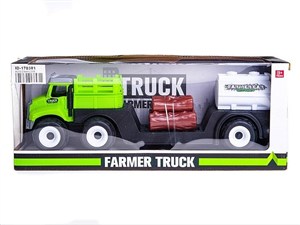 Obrazek Ciężarówka z przyczepą i napędem