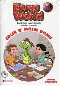 Obrazek Bugs World 1 Colin w moim domu Zadania dodatkowe z płytą CD Szkoła podstawowa