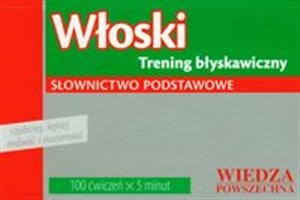 Picture of Włoski trening błyskawiczny słownictwo podstawowe