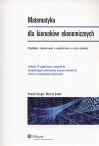 Picture of Matematyka dla kierunków ekonomicznych