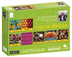 Picture of Gra edukacyjna memory - Owoce świata