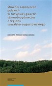 polish book : Słownik za... - Dorota Paśko-Koneczniak