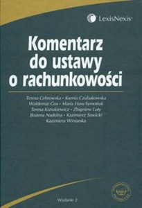 Picture of Komentarz do ustawy o rachunkowości