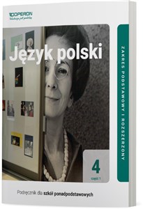 Picture of Język polski 4 Część 1 Podręcznik Zakres podstawowy i rozszerzony Szkoła ponadpodstawowa