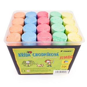 Obrazek Kreda chodnikowa Jumbo 20szt