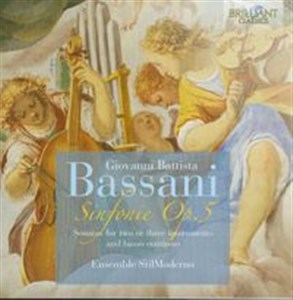 Obrazek Giovanni Battista Bassani: Sinfonie Op. 5 Sonatas for two or three instruments and basso continuo