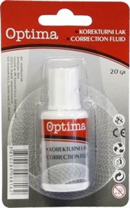 Obrazek Korektor płyn Optima, 20G