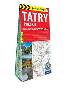 Obrazek Tatry polskie foliowana mapa turystyczna  1:30 000