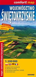 Obrazek Województwo Świętokrzyskie laminowana mapa samochodowo-turystyczna 1:200 000