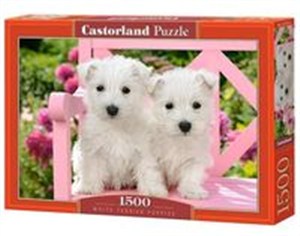Picture of Puzzle 1500 White Terrier Puppies