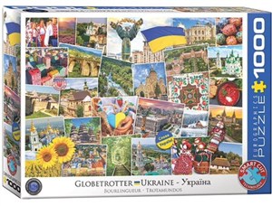 Obrazek Puzzle 1000 Globettroter, Ukraina