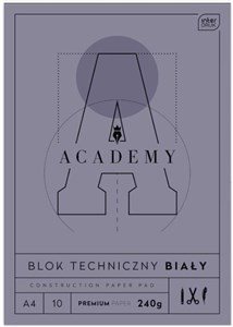 Picture of Blok techniczny A4/10K Academy (10szt)