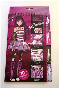 Picture of Malowanka kreatywna STYLISTKA z naklejkami MD712