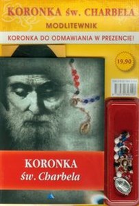 Picture of Koronka do św. Charbela Modlitewnik z koronką i obrazkiem