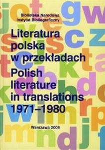 Picture of Literatura polska w przekładach 1971-1980