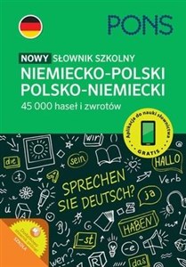 Obrazek Pons Nowy słownik szkolny niemiecko-polski, polsko-niemiecki