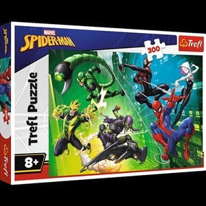 Picture of Puzzle 300 W pajęczej sieci Spiderman 23036