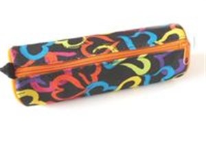 Obrazek Piórnik tuba Czarne serca