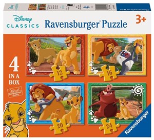 Picture of Ravensburger, Puzzle 4w1: Król Lew (12004025)