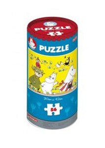 Obrazek Muminkowe puzzle w puszce 56 elementów