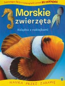 Picture of Morskie zwierzęta Książka z naklejkami