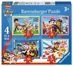 Picture of Puzzle 2D 4w1 (12,16,20,24) Drużyna Psi Patrol 3065